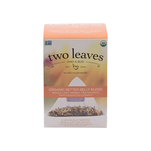 Cajas de BETTER BELLY TWO LEAVES  x90, Tes, SECO NoneKg de peso