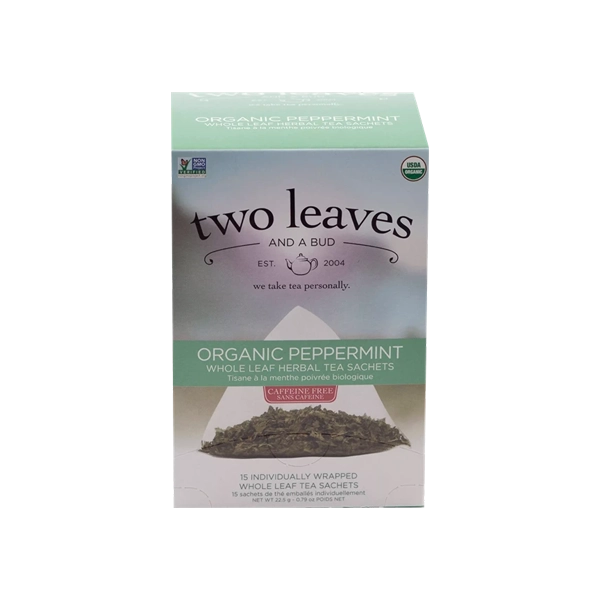 Cajas de PEPPERMINT TWO LEAVES  x90, Tes, SECO NoneKg de peso