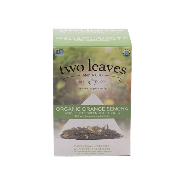 Cajas de ORANGE SENCHA TWO LEAVES  x90, Tes, SECO NoneKg de peso
