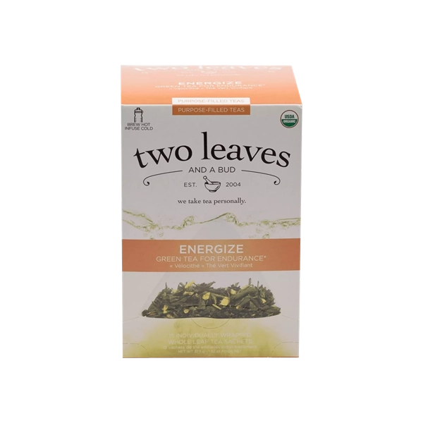 Cajas de ENERGIZE TWO LEAVES  x90, Tes, SECO NoneKg de peso