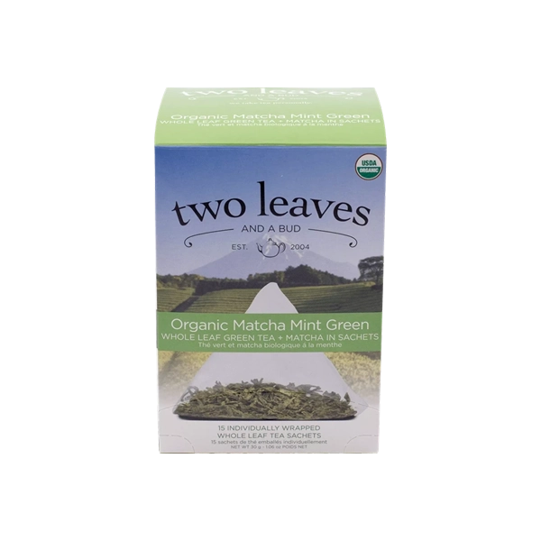 Cajas de MATCHA MINT TWO LEAVES  x90, Tes, SECO NoneKg de peso