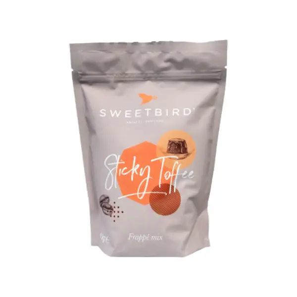 Bolsas de FRAPPE CARAMELO SWEETBIRD 1kg, Frappés, SECO 1.00Kg de peso