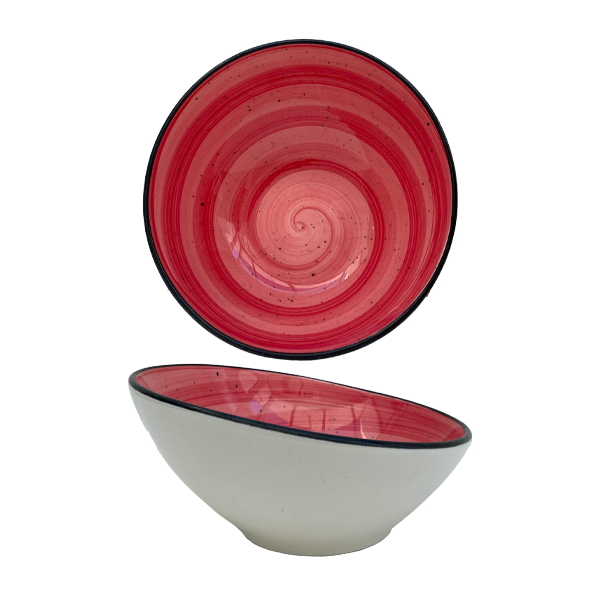 Cajas de BOWL RUBY ROJO 40cl  x6 unid, Bowls, SECO 3.00Kg de peso