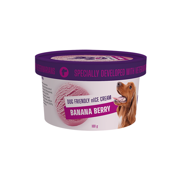None de BANANA BERRY HELADO PERROS 100G X12, Cafeterías Pet-Friendly, CONGELADO NoneKg de peso