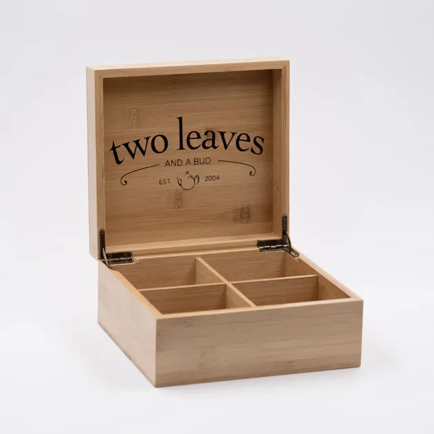 Unidades de CAJA BAMBÚ TWO LEAVES (4 HUECOS), Tes, SECO NoneKg de peso