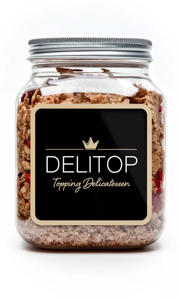 Botes de MUESLI FRUTOS ROJOS DELI TOP 150grs, Delitop, SECO NoneKg de peso
