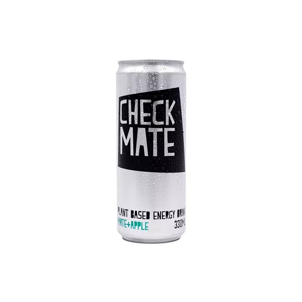 Cajas de CHECKMATE APPLE 330ml  x24, Mate, SECO 4.00Kg de peso