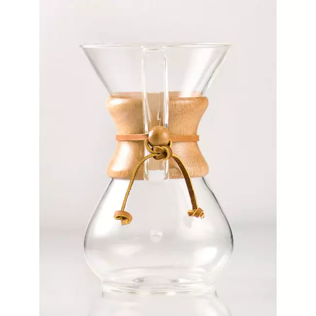 Unidades de CHEMEX 6 CUP (880ML) COFFEEMAKER COLLAR DE MADERA, Maquinaria & complementos, SECO NoneKg de peso