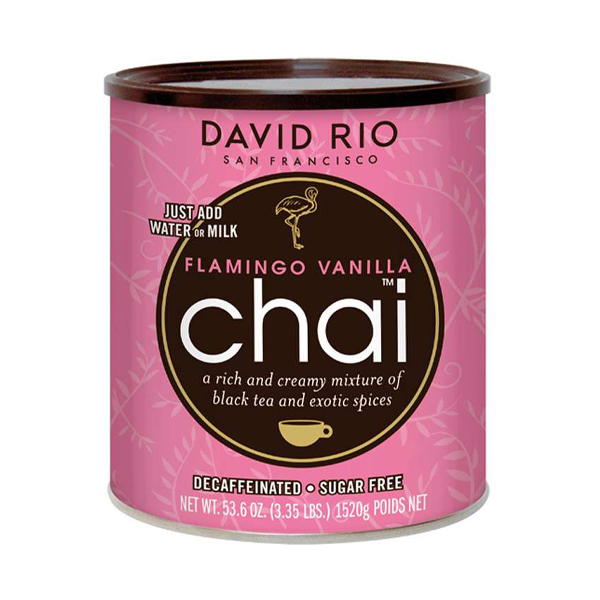 Latas de DAVID RIO CHAI FLAMINGO 1520 GRS, David Rio Chai, SECO 2.00Kg de peso