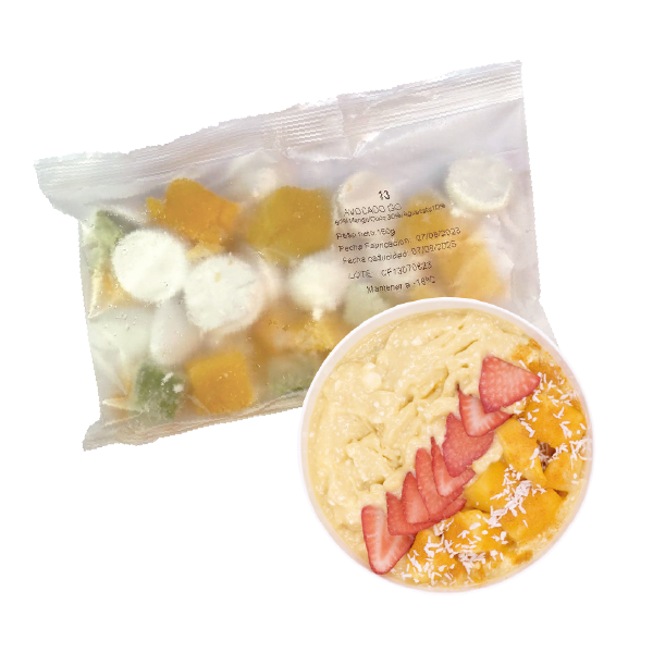 Cajas de BOWL HEALTHY AVOCADO x15, Bowls IQF, CONGELADO 3.00Kg de peso