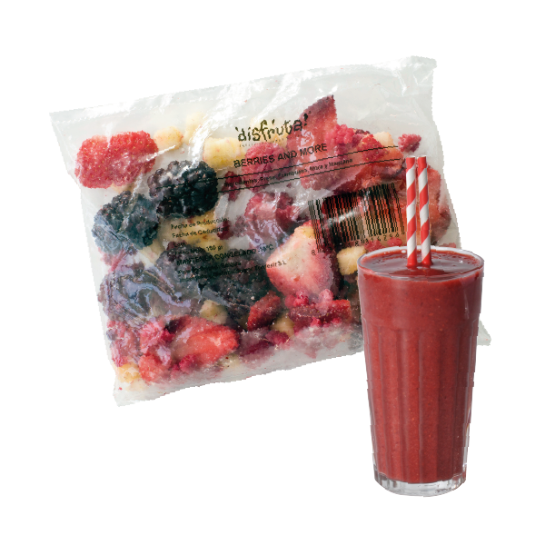 Cajas de BERRIES AND MORE SMOOTHIE x20, Smoothie IQF, CONGELADO 3.00Kg de peso