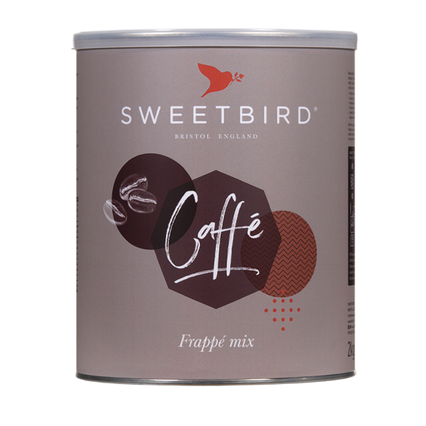 Latas de FRAPPE CAFE SWEETBIRD 2kg, Frappés, SECO 2.00Kg de peso