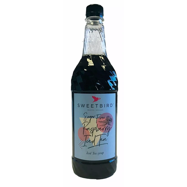 Botellas de ICED TEA SWEETBIRD FRAMBUESA - SIN AZUCAR 1L, Iced teas, SECO 1.00Kg de peso