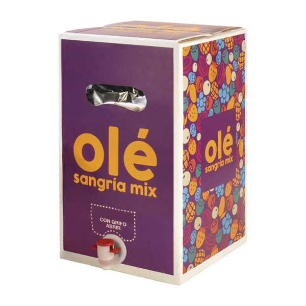 Cajas de Ole Sangria Mix Sangria 10L, Sangría Mix, SECO NoneKg de peso