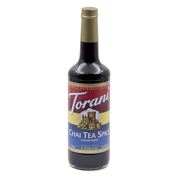 Botellas de SIROPE TORANI CHAI TEA SPICE 750ml, Siropes, SECO 1.00Kg de peso