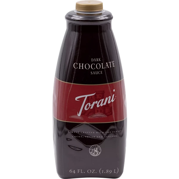 Botellas de SALSA TORANI CHOCOLATE 1,89L, Salsas, SECO 2.00Kg de peso