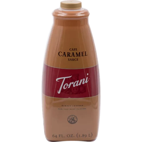 Botellas de SALSA TORANI CARAMELO 1,89L, Salsas, SECO 2.00Kg de peso