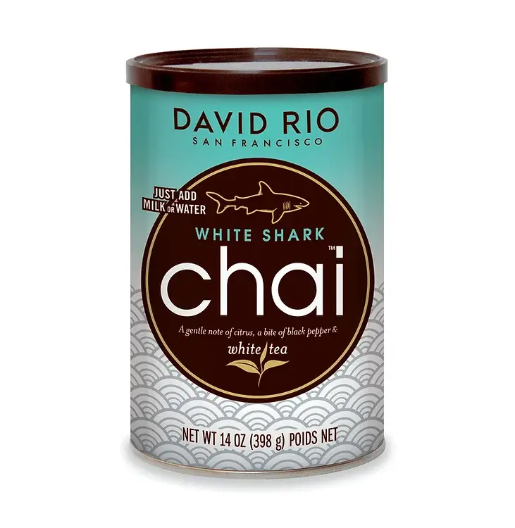 Latas de DAVID RIO CHAI RETAIL 398GRS WHITE SHARK, David Rio Chai, SECO NoneKg de peso