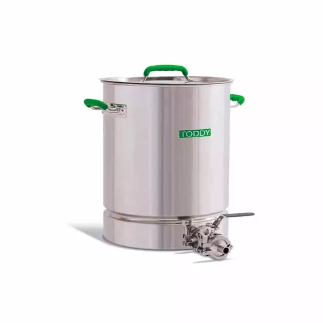 Unidades de TODDY PRO.STAINLESS STEEL BREWER 10GALLON - 37,85L, Maquinaria & complementos, SECO 30.00Kg de peso