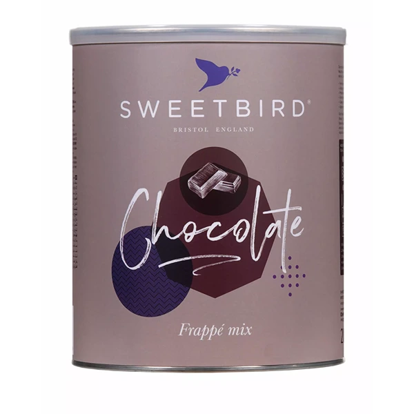 Latas de FRAPPE CHOCOLATE SWEETBIRD 2kg, Frappés, SECO 2.00Kg de peso