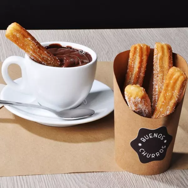CHURRO CLÁSICO 15CM BUENOS*CHURROS 4,5KG, Churros, CONGELADO 4.50Kg de peso